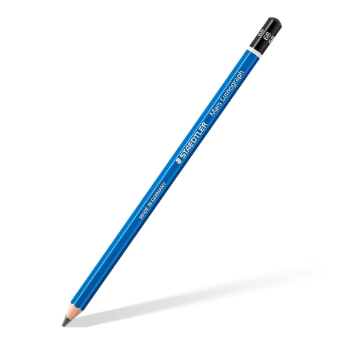 Staedtler Mars Lumograph Drawing Pencil for Design and Drafting - Pack of 12
