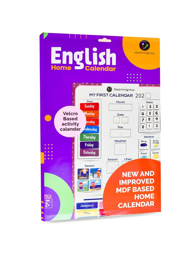 ilearnngrow Home Calendar- English