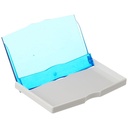 Solo BC-001 Business Card Pocket Case (Pack of 10 pcs) - Transparent Blue