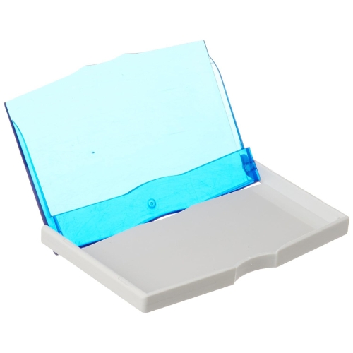 [E-COM183] Solo BC-001 Business Card Pocket Case (Pack of 10 pcs) - Transparent Blue