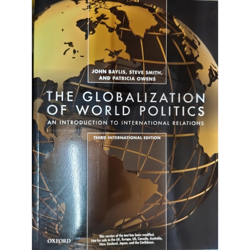 [E-COM336] GLOBALIZATION WORLD POLITICS 8E XE P