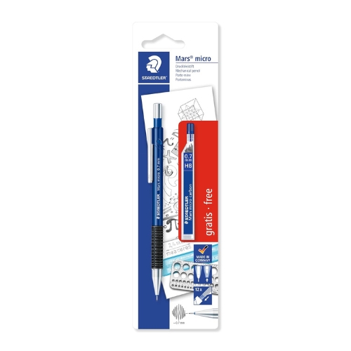 [E-COM397] Staedtler Mars Micro 775 0.7mm Mechanical Pencil with 1 Lead Tube