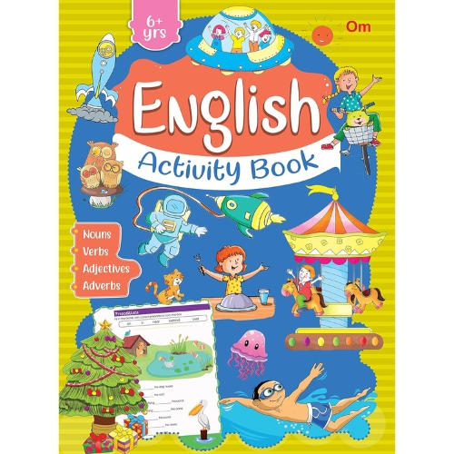 Activity Book: English Activity Book- Colourful activities for kids