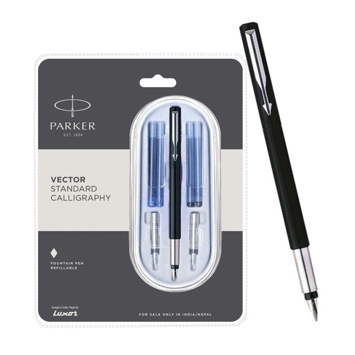 [PARKER-05] parker vector standard calligraphy fountain pen 