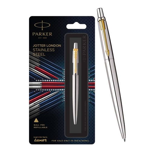 [PARKER-17] Parker jotter gold trim ball pen