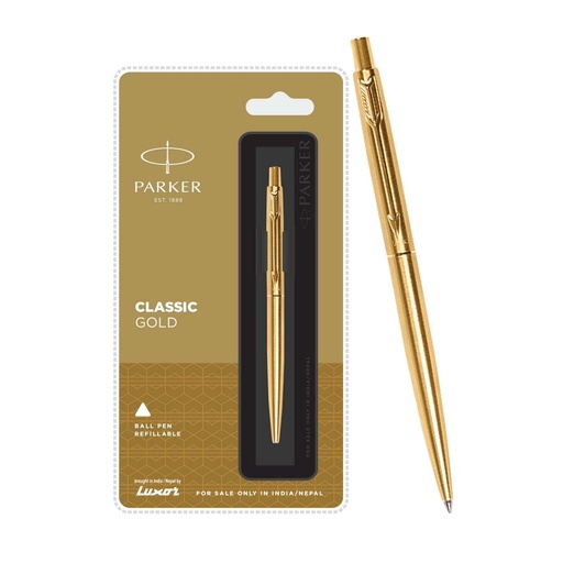 [PARKER-22] parker classic gold ball pen 